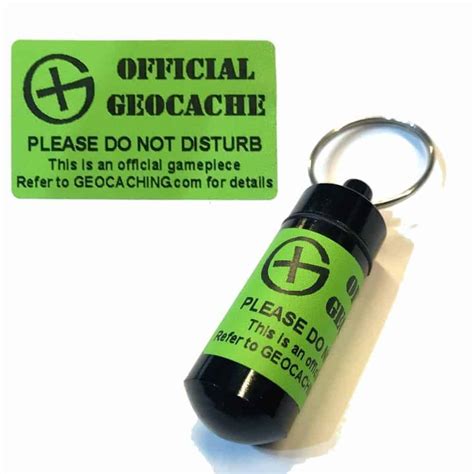 Official Geocache Label Printable